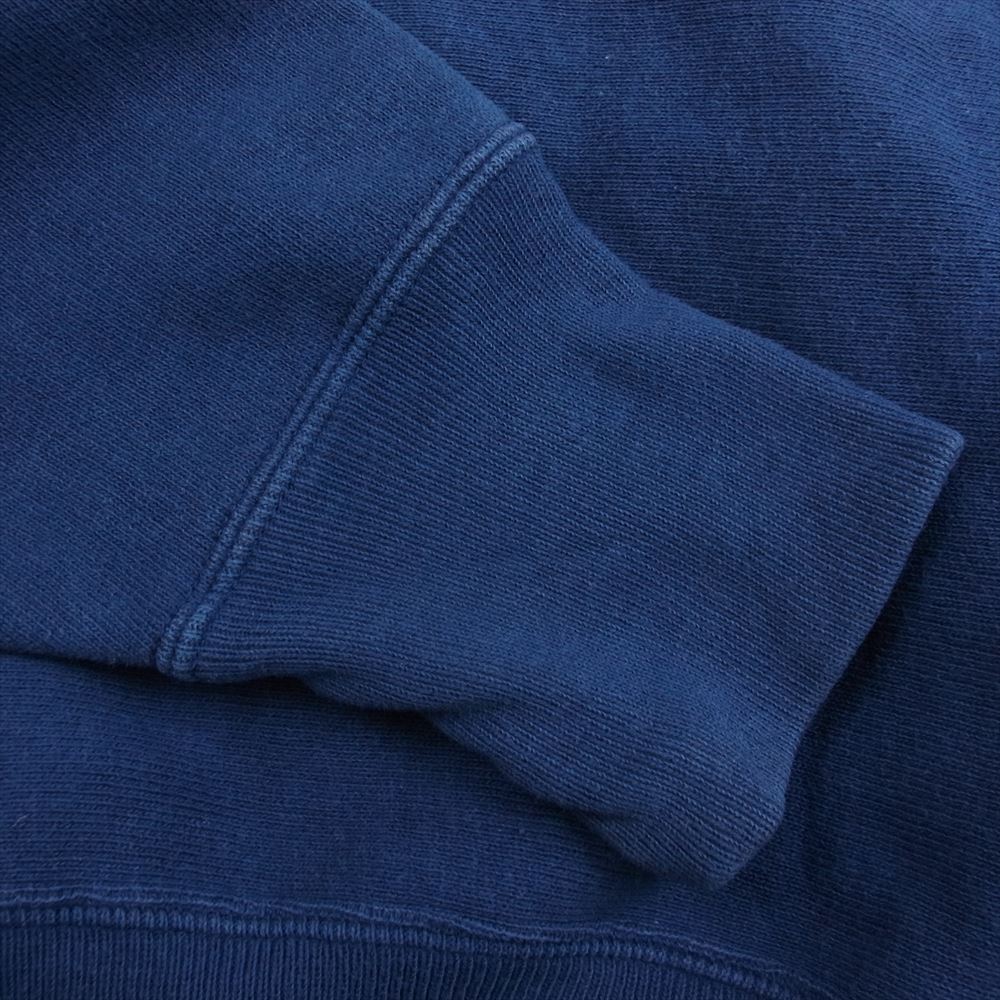 Champion チャンピオン C3-Y031 単タグ 復刻 REVERSE WEAVE リバースウィーブ AFA プリント スウェット トレーナー ネイビー系 M【中古】