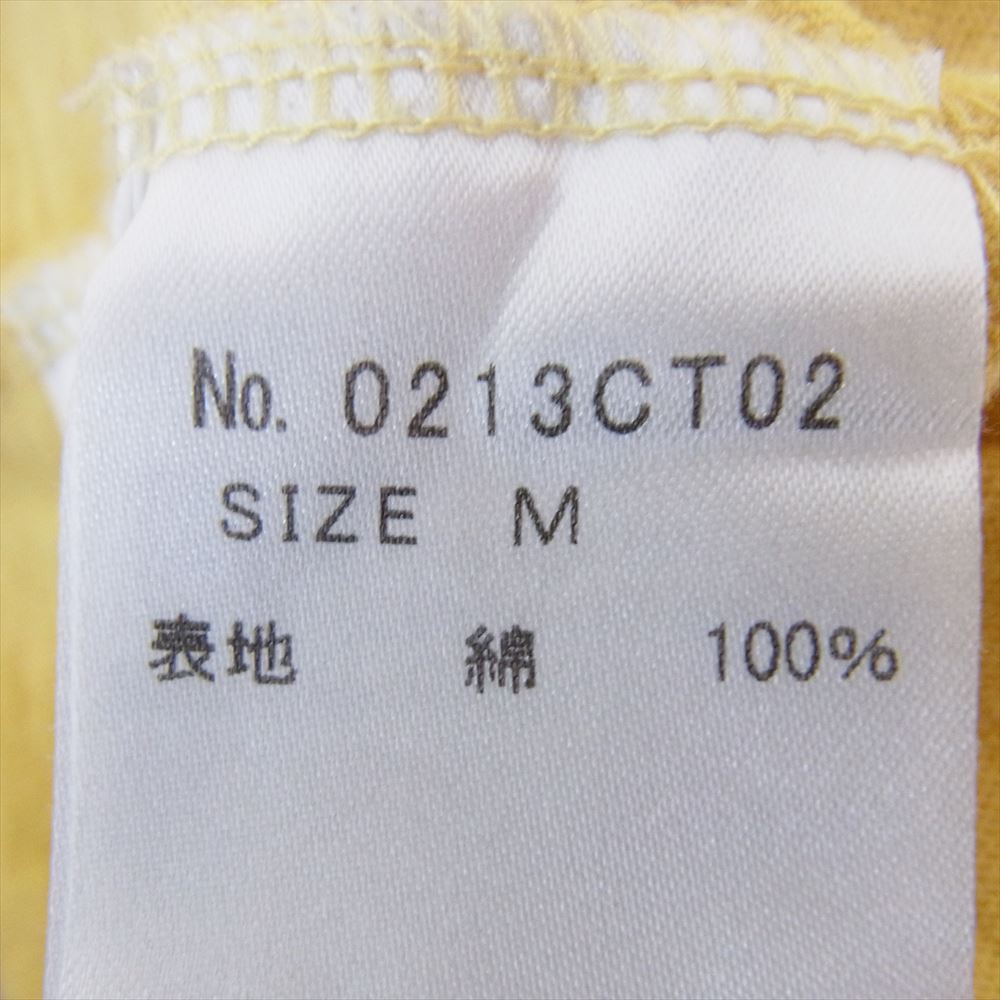 HYSTERIC GLAMOUR ヒステリックグラマー 21AW 0213CT02 ガールプリント クルーネック 半袖 Tシャツ イエロー系 M【中古】