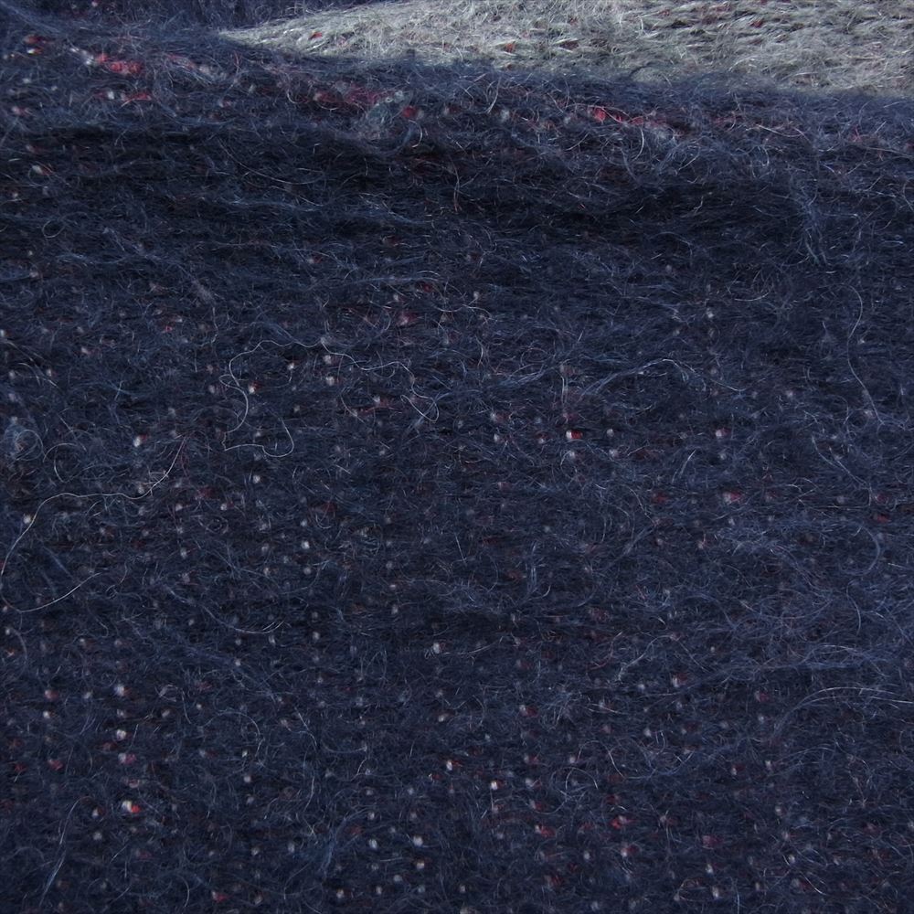 Needles ニードルス LQ275 Papillon Mohair Cardigan パピヨン バタフライ モヘア モヘヤ カーディガン 蝶 ネイビー系 S【中古】
