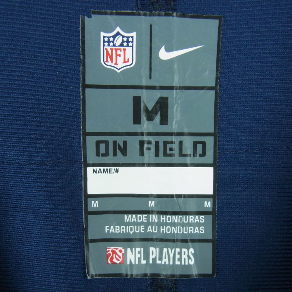 NIKE ナイキ NFL MACK ジャージ ユニフォーム ゲームシャツ 半袖 Tシャツ ダークネイビー系 M【中古】