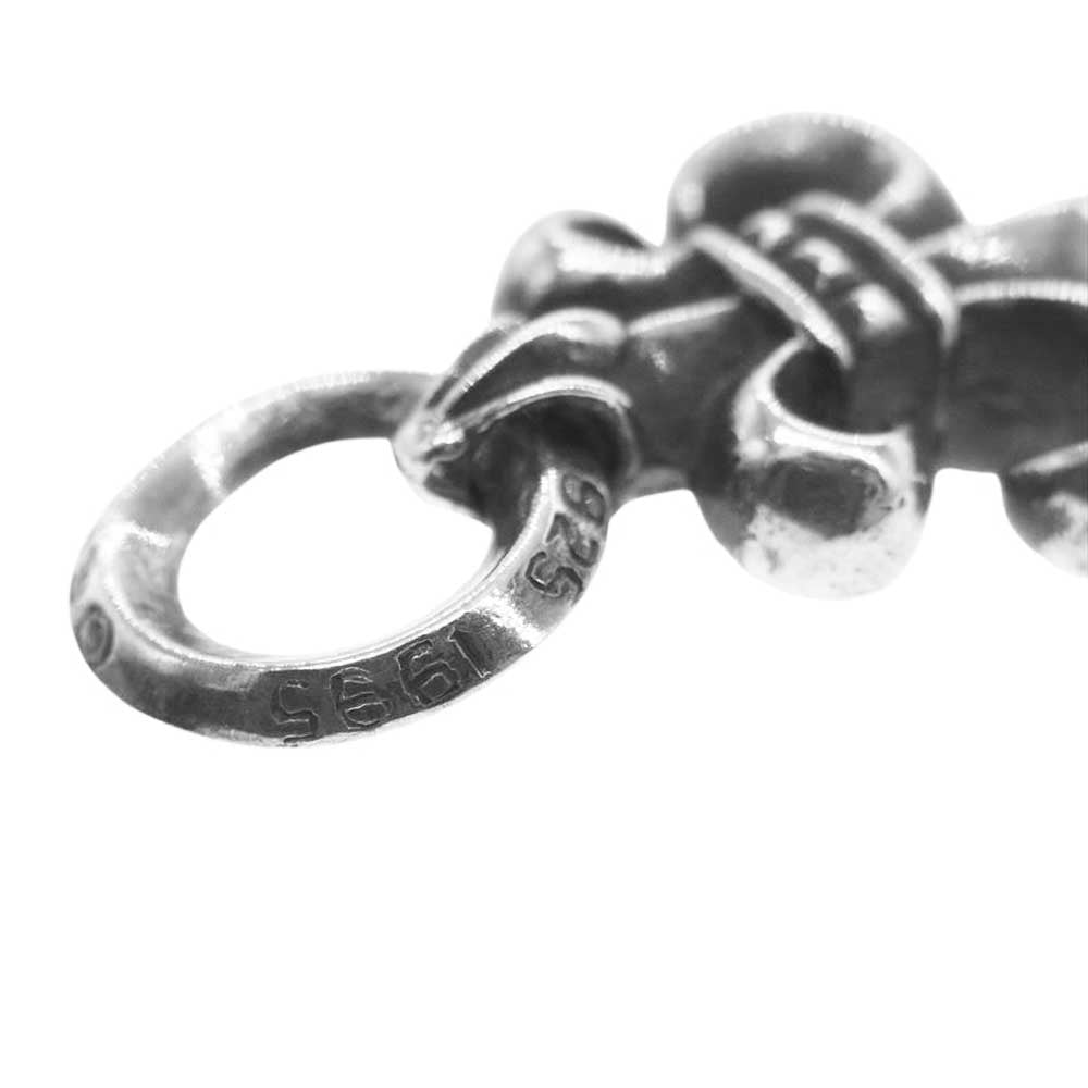 CHROME HEARTS クロムハーツ(原本無) BS FLUER CHARM オールド BSフレア チャーム ペンダントトップ シルバー系【中古】