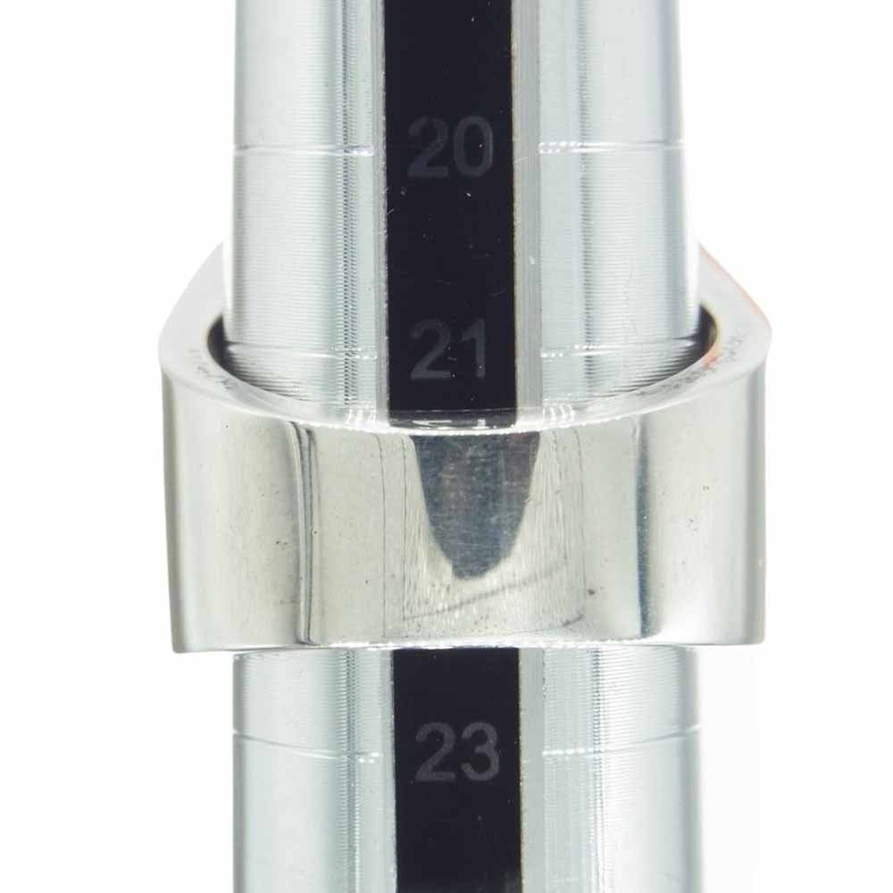 CHROME HEARTS クロムハーツ(原本無) レターブロック CHプラス リング シルバー系 22号【中古】