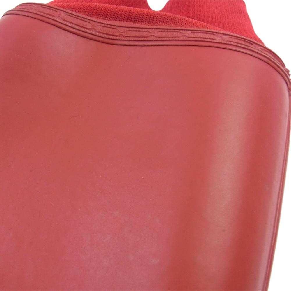 ハンター ロゴ ラバープレート レインブーツ レッド系 UK 5【中古】