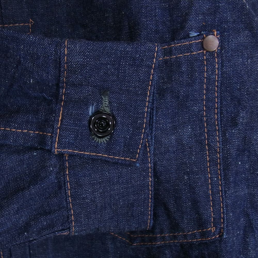 デラックスウエア DALEE’S ダリーズ NAIL JACKET ネイル ジャケット 10,5oz ライトオンス デニムジャケット type 1st インディゴブルー系 15.5【極上美品】【中古】