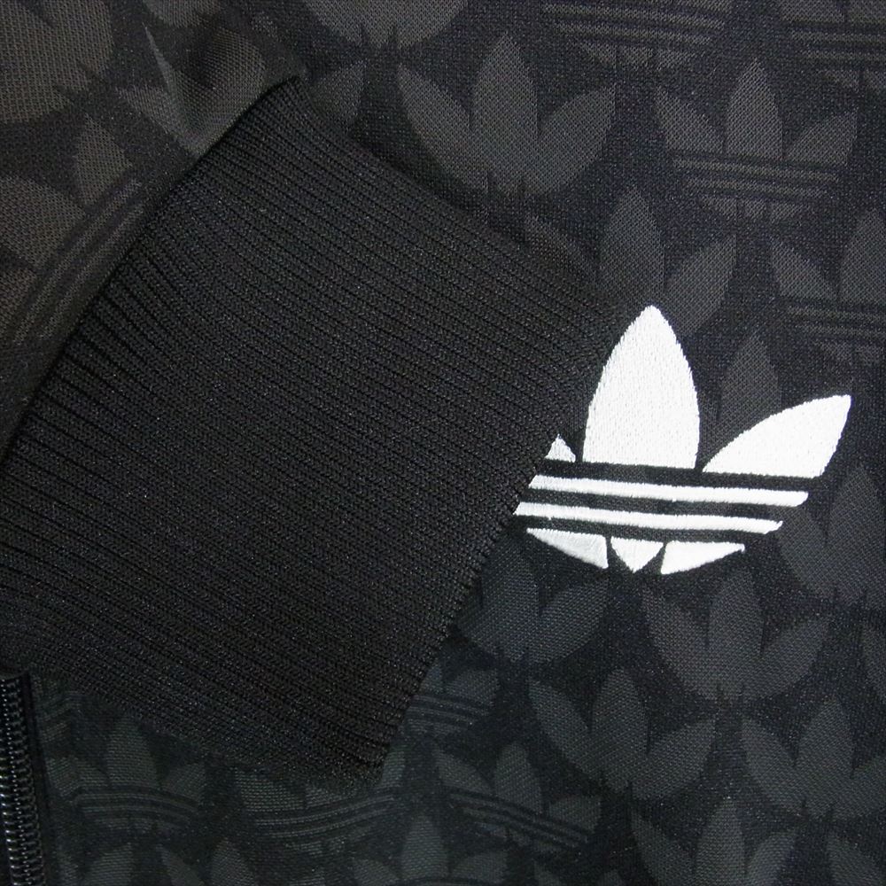adidas アディダス IP6982 Originals オリジナルス トラックジャケット モノグラム 総柄 ジャージ ブラック系 2XL【極上美品】【中古】
