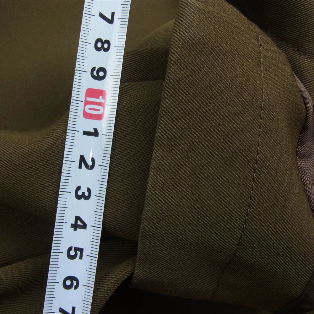 JIL SANDER ジルサンダー 20AW JSMR421202MR20150002 国内正規品 イタリア製 WOOL ウールギャバジン シャツ ジャケット カーキ系 50【中古】