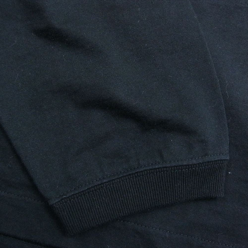 Ron Herman ロンハーマン 3120900164 RHC Wide Crew Neck Long Sleeve Tee ワイド クルー ネック 長袖 Tシャツ ブラック ブラック系 L【中古】