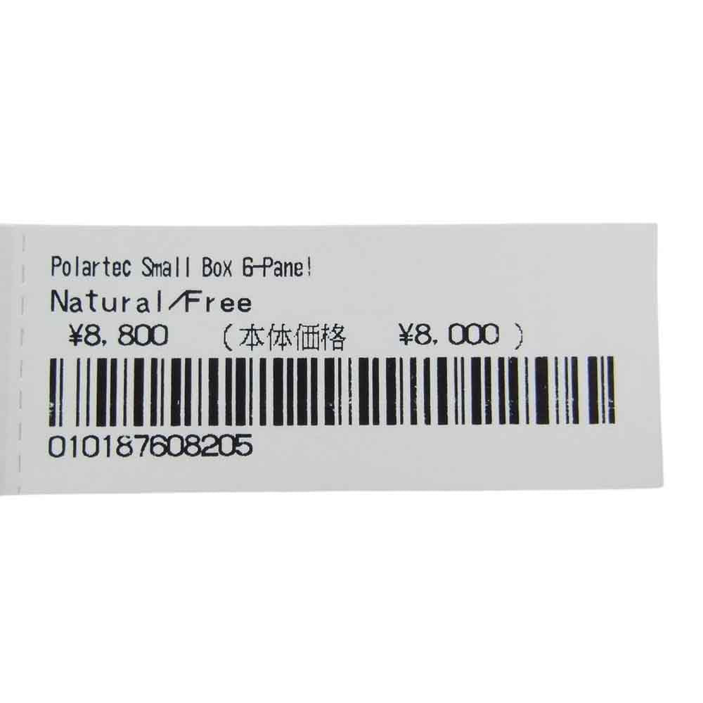 Supreme シュプリーム 23AW polartec small box 6-panel ポーラテック スモール ボックス ロゴ キャップ オフホワイト系【極上美品】【中古】