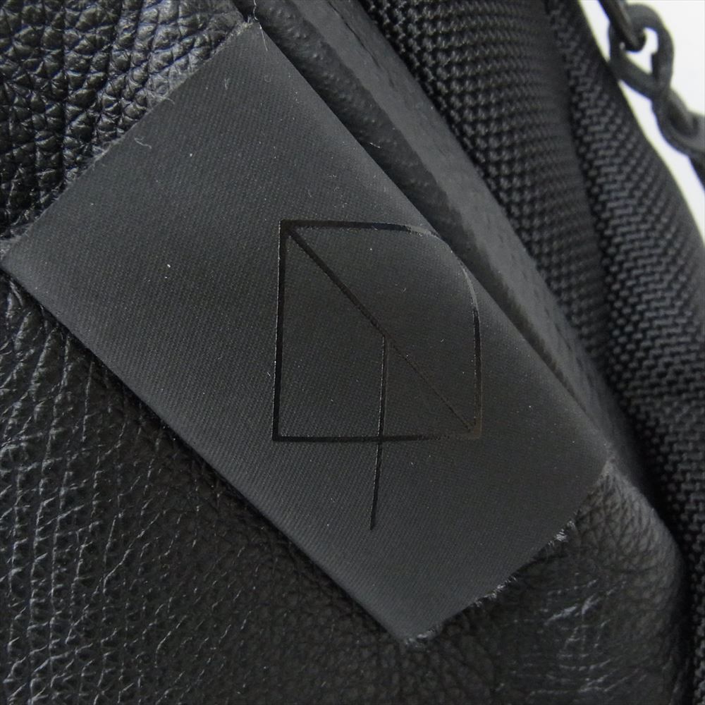 ウェクスレイ SHELDRAKE BACKPACK シェルドレイク レザー コンビネーション バックパック リュック ブラック系【中古】