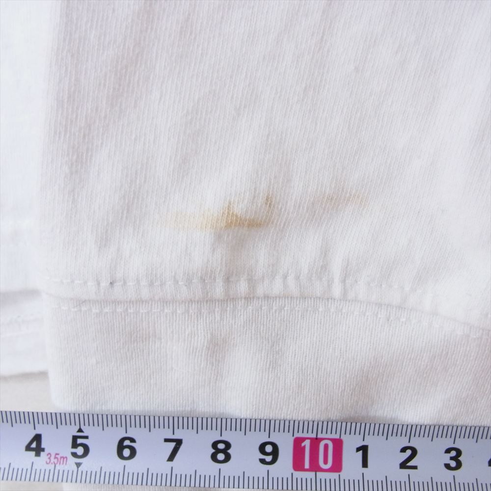 STUSSY ステューシー S CROWN LS TEE Sクラウン ロングスリーブ 長袖 Tシャツ ロンT ホワイト系 L【中古】