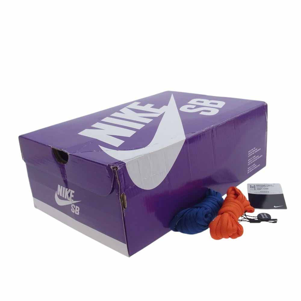 NIKE ナイキ DH7155-001 SB Dunk High Rush Blue and Team Orange/New York Mets ダンク ハイ スニーカー グレー系 ブルー系 28cm【中古】