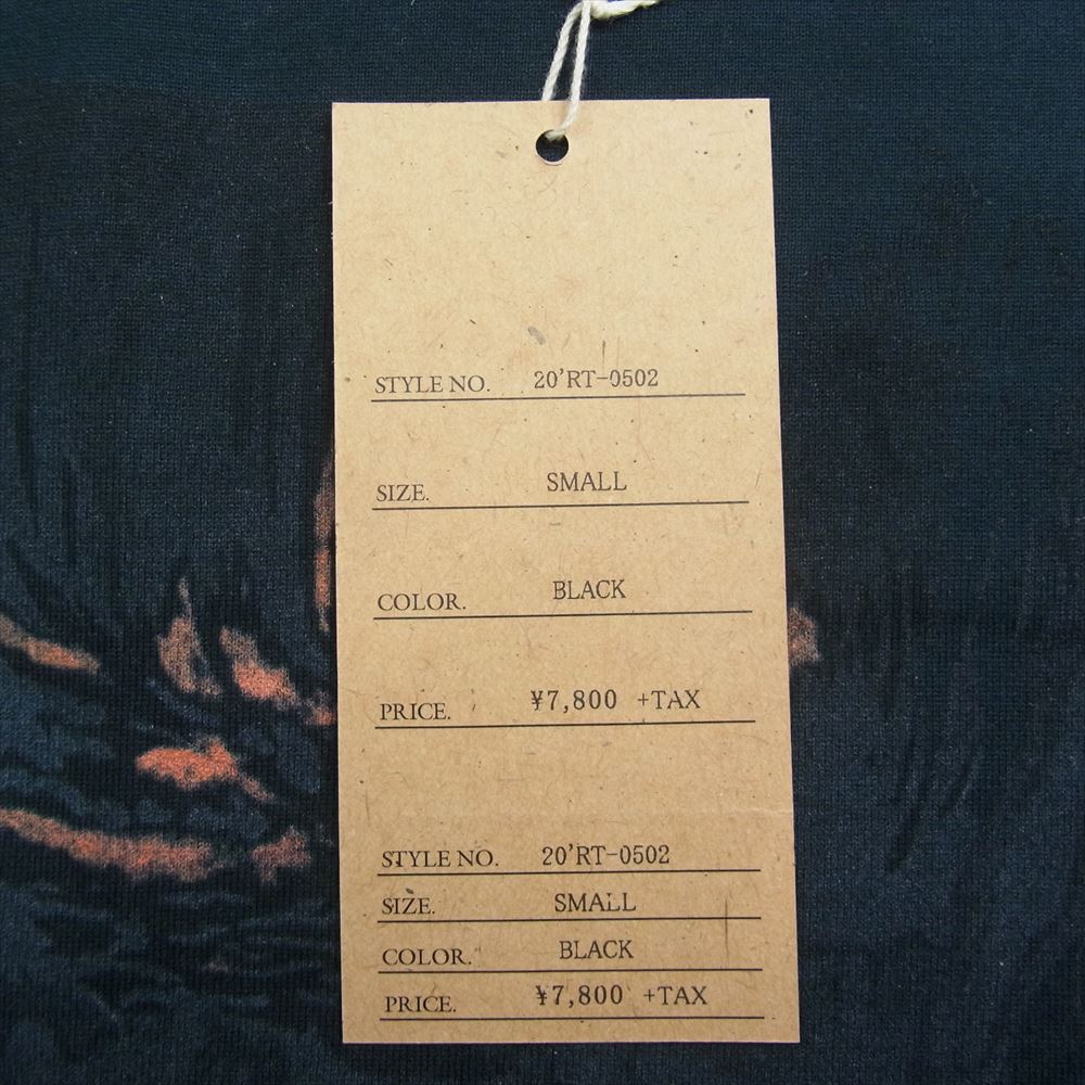 20SS 20RT-0502 MONSTERS TEE モンスターズ 半袖Tシャツ ダークネイビー系 S【新古品】【未使用】【中古】