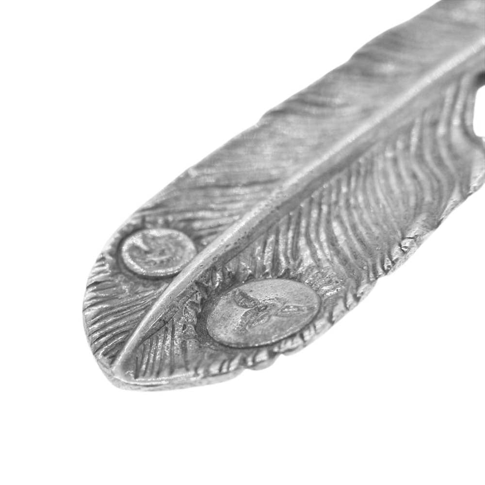 TADY&KING タディアンドキング SV フェザー Lサイズ ペンダントトップ シルバー系【中古】