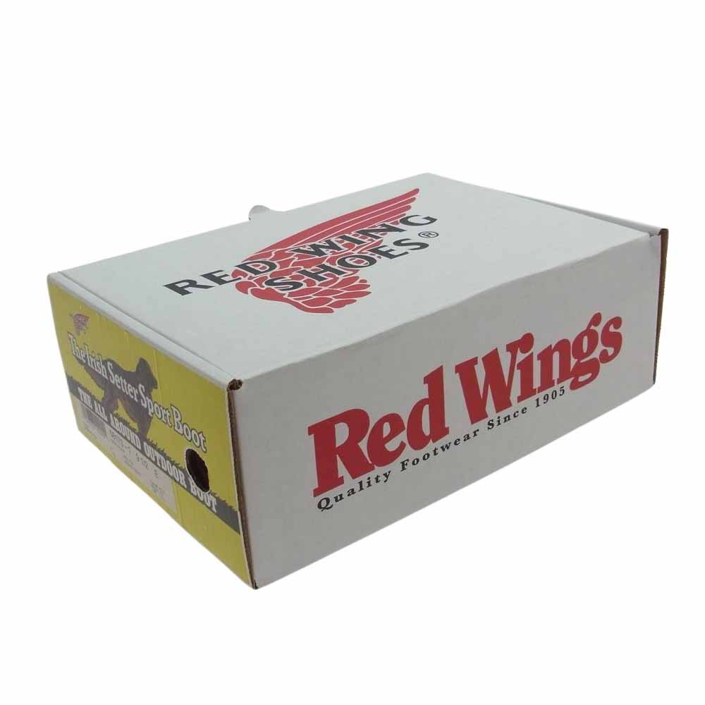 RED WING レッドウィング 8173 IRISH SETTER 6inch MOC TOE 復刻犬タグ アイリッシュセッター 6インチ モックトゥ ブーツ ライトブラウン系 US9.5E【新古品】【未使用】【中古】