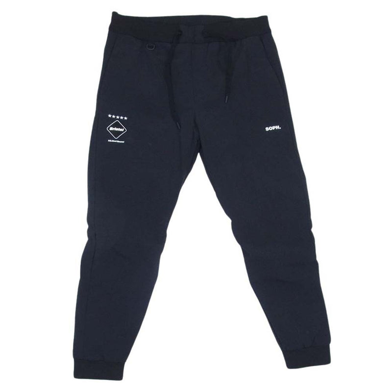 F.C.R.B. エフシーアールビー 23AW FCRB-232067 LYCRA TRACK RIBBED PANTS ライクラ トラック リベット  パンツ ブラック系 XL【中古】