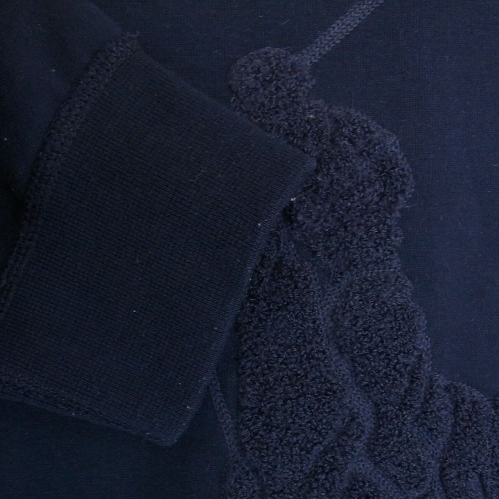 POLO RALPH LAUREN ポロ・ラルフローレン ビッグポニー 刺繍 クルーネック スウェット ネイビー系 S【中古】