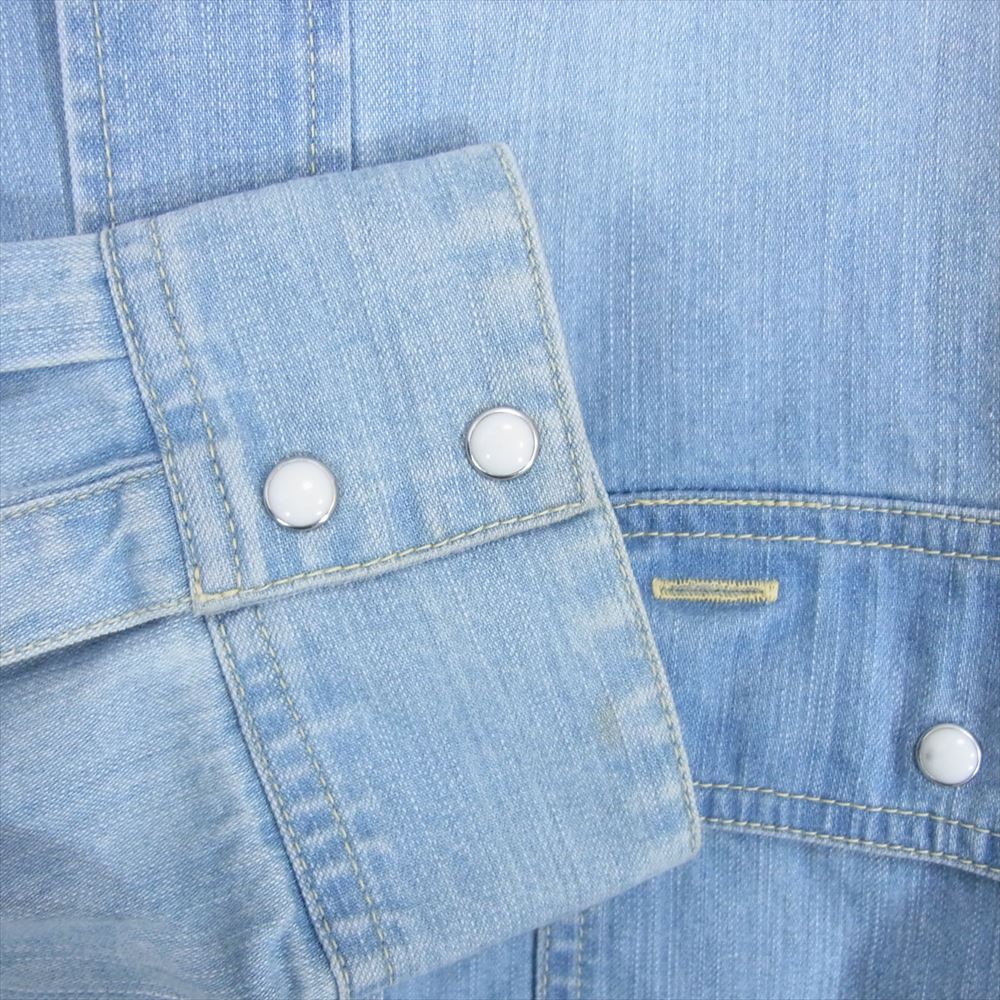 VISVIM ビズビム 19SS 0119105007002 Handyman Shirt ハンディーマン 長袖 シャツ インディゴブルー系 3【中古】