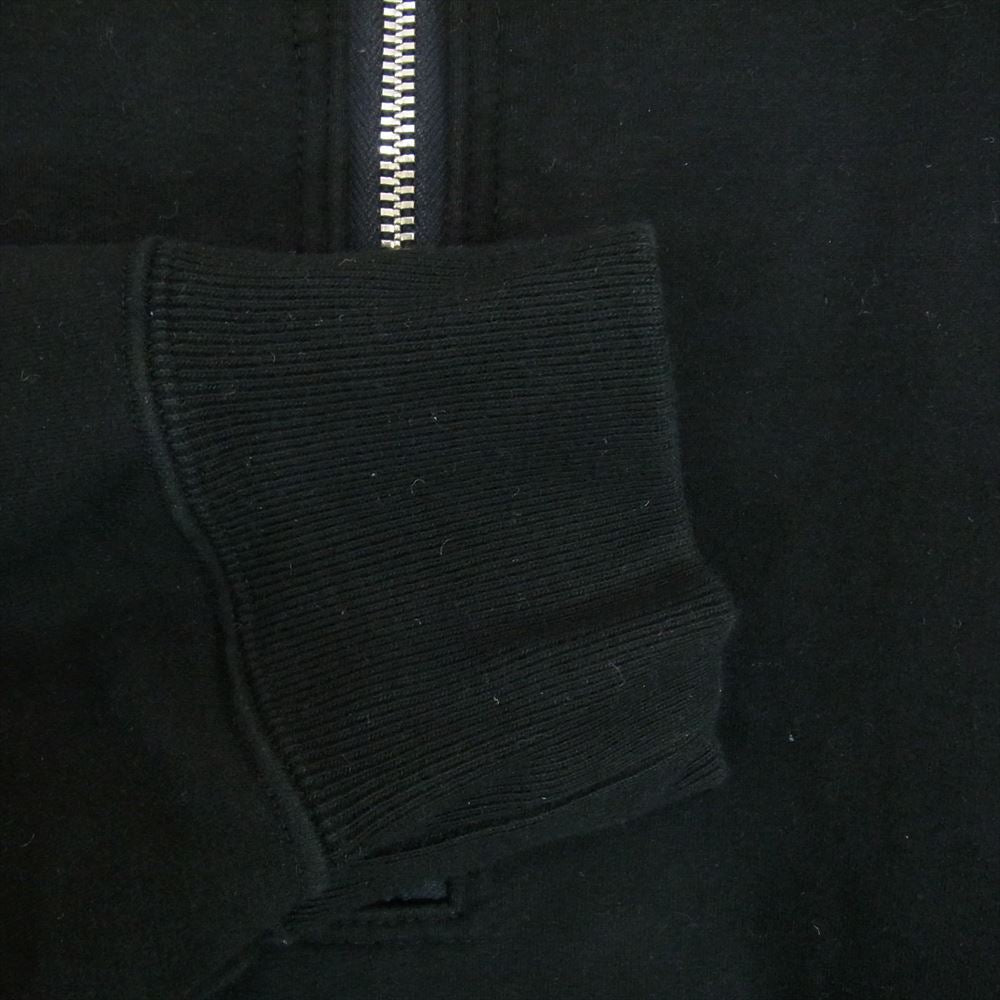 Ron Herman ロンハーマン 3820900022 Half Zip Sweat Pullover ハーフジップ プルオーバー スウェット ブラック系 XL【中古】