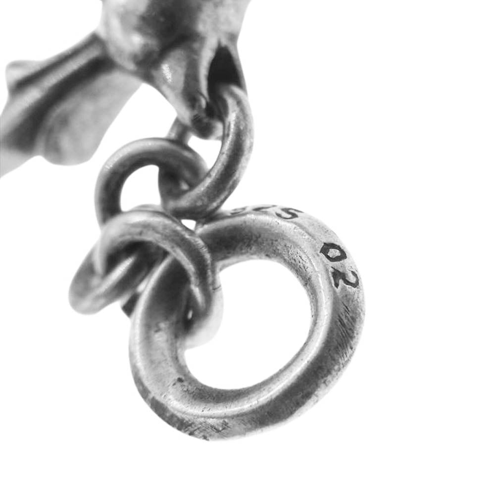 CHROME HEARTS クロムハーツ(原本無) ROLY CROSS ローリークロス チャーム ペンダント トップ シルバー系【中古】