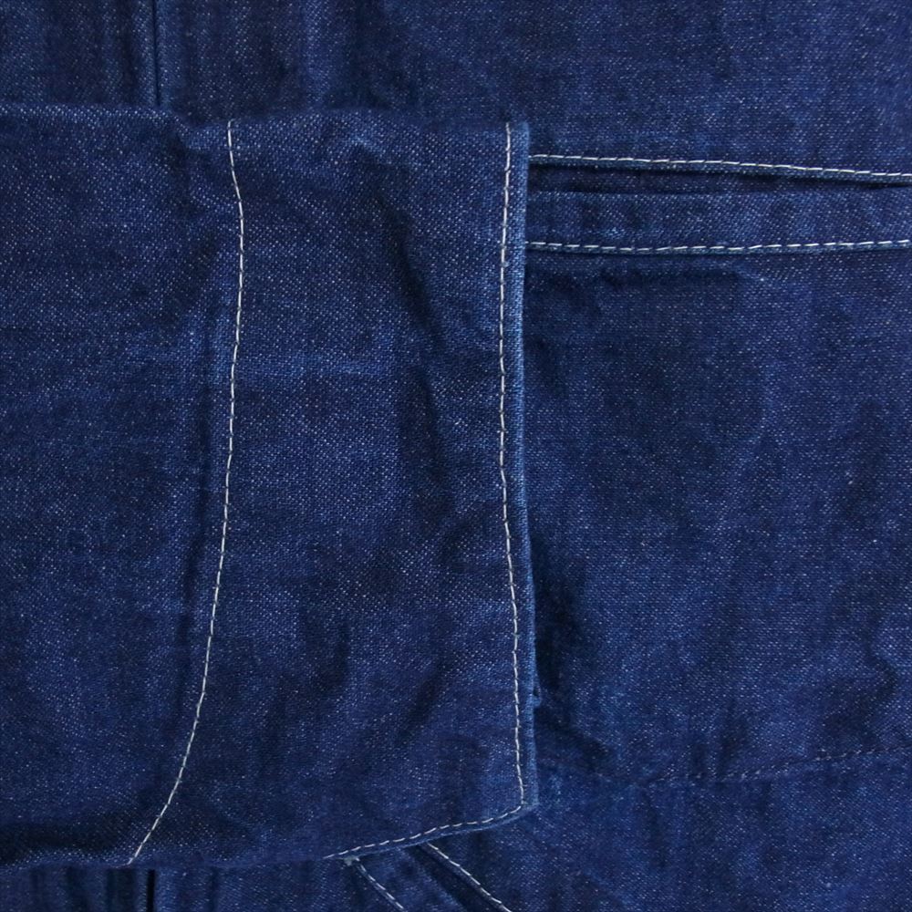 OSHKOSH オシュコシュ 600 1003 B’gosh ビゴッシュ USA製 70s デニム ジップ ジャケット インディゴブルー系 38R【中古】
