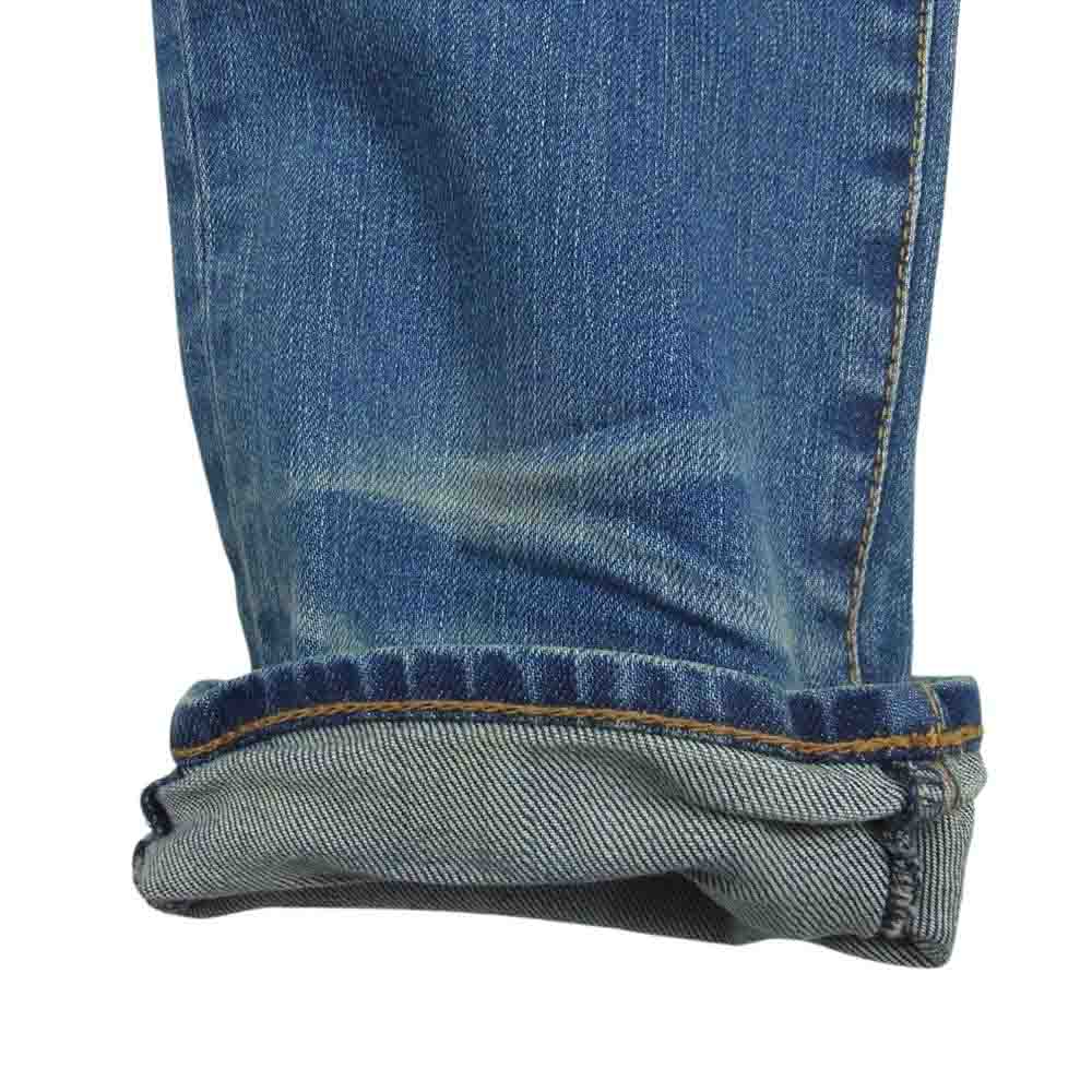 1piu1uguale3 ウノピュウノウグァーレトレ MRP397 CTU198 5 POCKET BANDANA DENIM 5ポケット バンダナ デニムパンツ ジーンズ インディゴブルー系 5【中古】