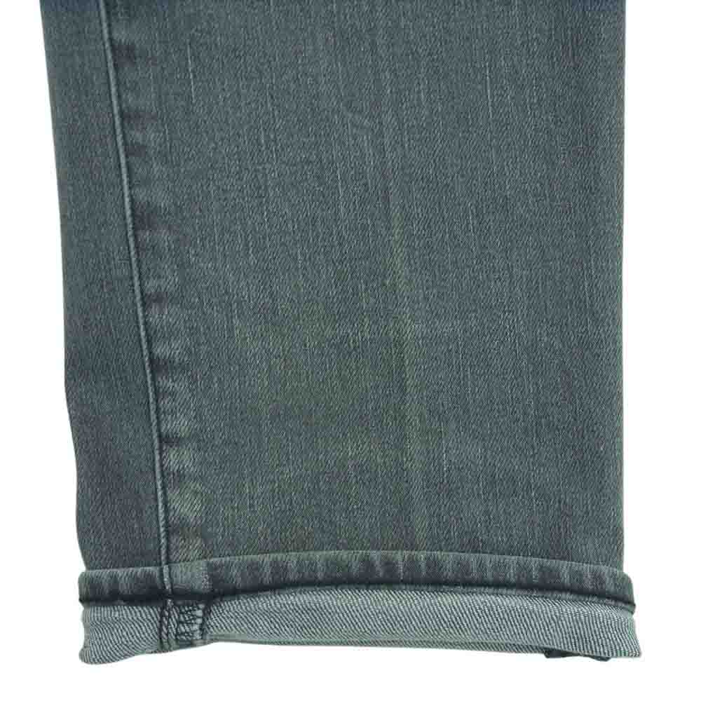 1piu1uguale3 ウノピュウノウグァーレトレ MRP548 CTU233 WASH CP TAPERED センタープレス ウォッシュ加工 デニム パンツ ジーンズ グレー系 4【中古】