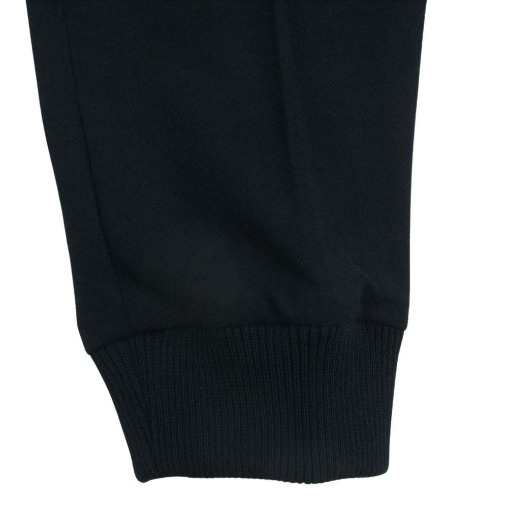 1piu1uguale3 ウノピュウノウグァーレトレ 22AW MRP540 POE332 RIB SLACKS リブ スラックス トラウザーズ パンツ ブラック系 6【中古】