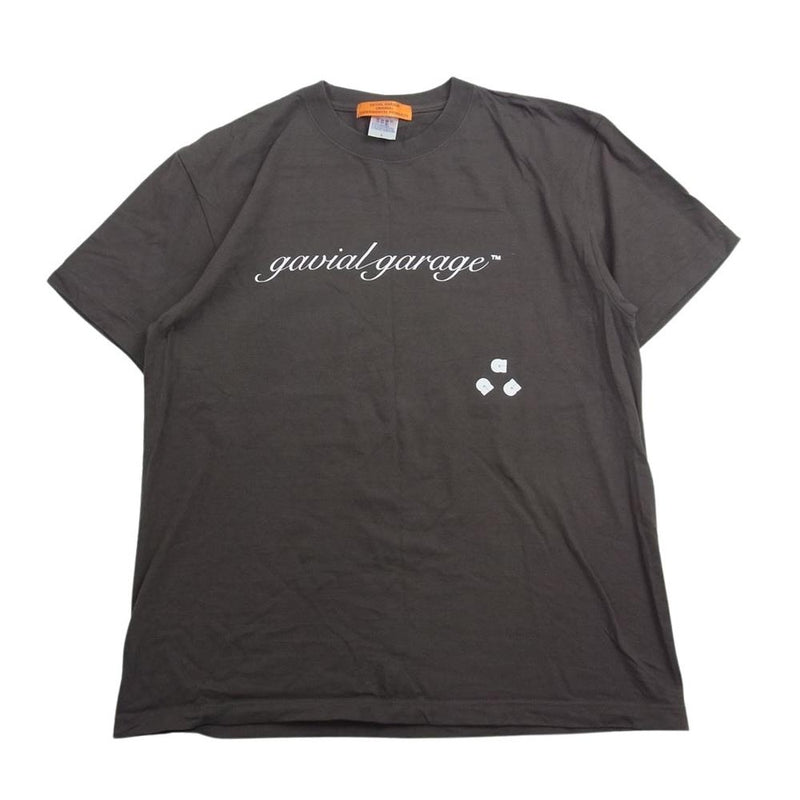 GAVIAL ガヴィル GVL-GG-57 GVL-GG-57 3G S/S TEE LOGO ガレージロゴ 半袖 Tシャツ ブラウン系 L【中古】