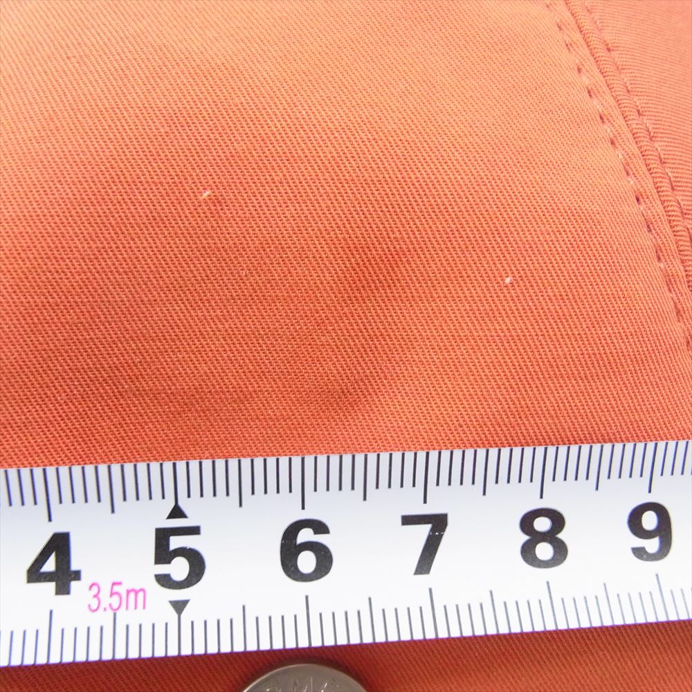 HERMES エルメス セリエ ボタン キャップ オレンジ系 58【中古】
