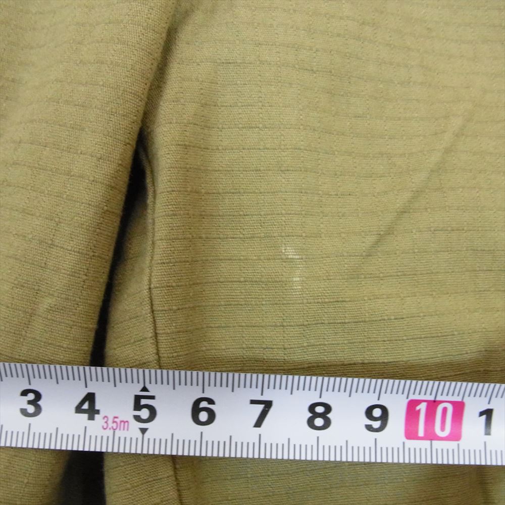 サプール ミリタリー ワーク パンツ ロゴ刺繍 カーキ系 M【中古】