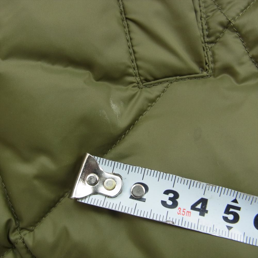 リタ RITA MILITARY PONCHO DOWN ミリタリー ダウン ポンチョ カーキ系【中古】