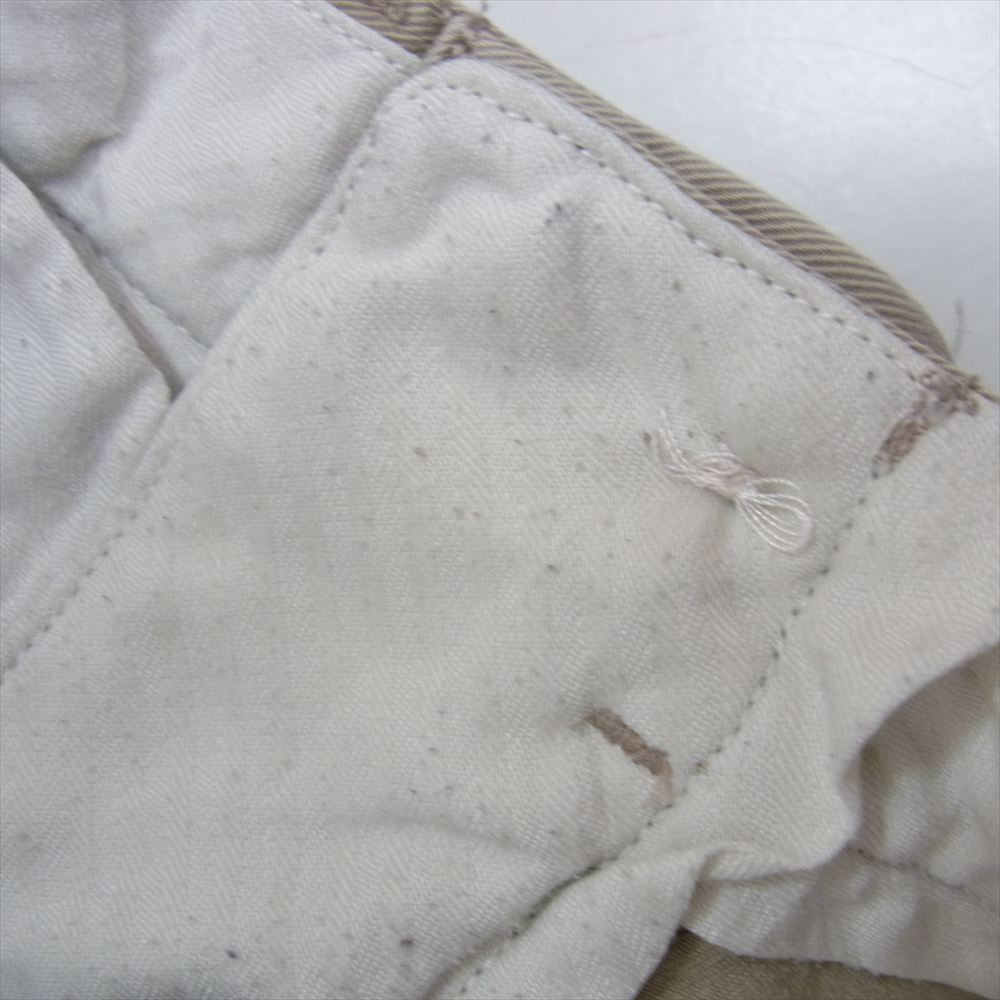 POLO RALPH LAUREN ポロ・ラルフローレン SLIM FIT スリムフィット チノ トラウザー パンツ ベージュ系 32【中古】