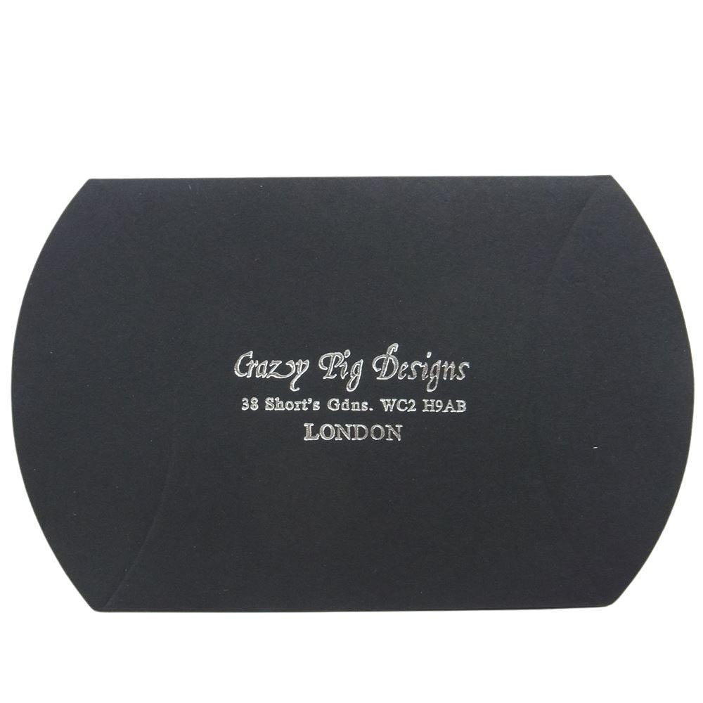 CRAZY PIG クレイジーピッグ ギャランティ付属 LIVE SKULL ライブスカル リング シルバー系 13号【中古】