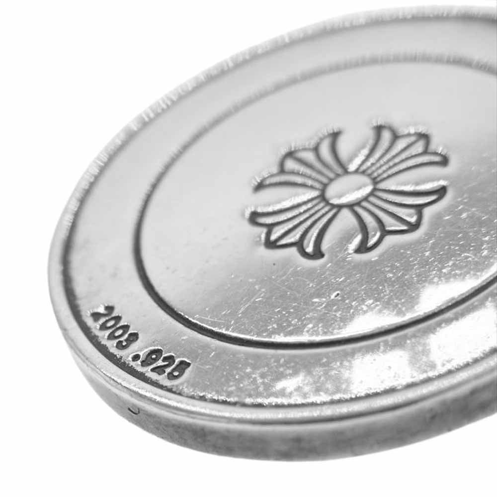 CHROME HEARTS クロムハーツ(原本無) CHRM ANGL MDL エンジェル メダル チャーム V2 ペンダントトップ シルバー系【中古】