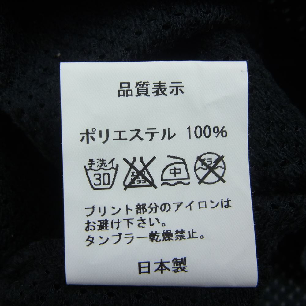 BOUNTY HUNTER バウンティーハンター メッシュ フットボール Tシャツ ブラック系 L【中古】