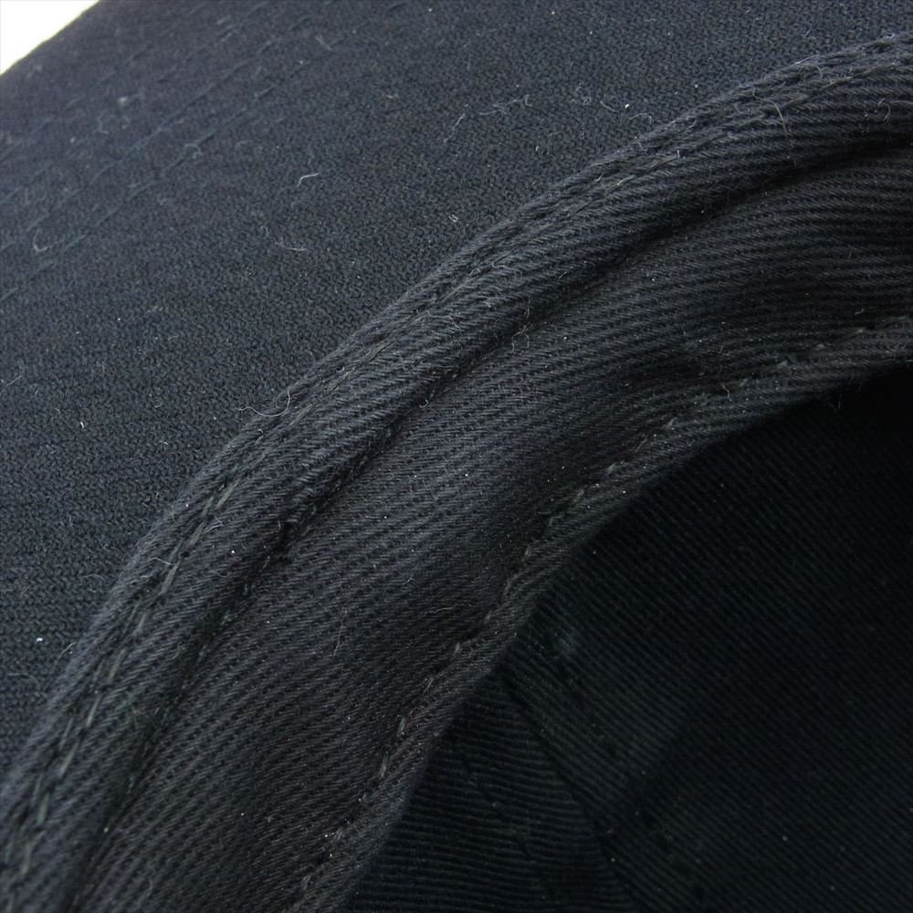 CHROME HEARTS クロムハーツ(原本無) TRUCKER CAP トラッカーキャップ ホースシュー刺繍 クロスボール付 キャップ ブラック系 7 3/8 58.7cm【中古】