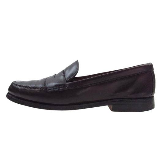 ALDEN オールデン 9916 コードバン コインローファー ペニーローファー レザーシューズ ヴァンラスト バーガンディ ブラウン系 8E【中古】