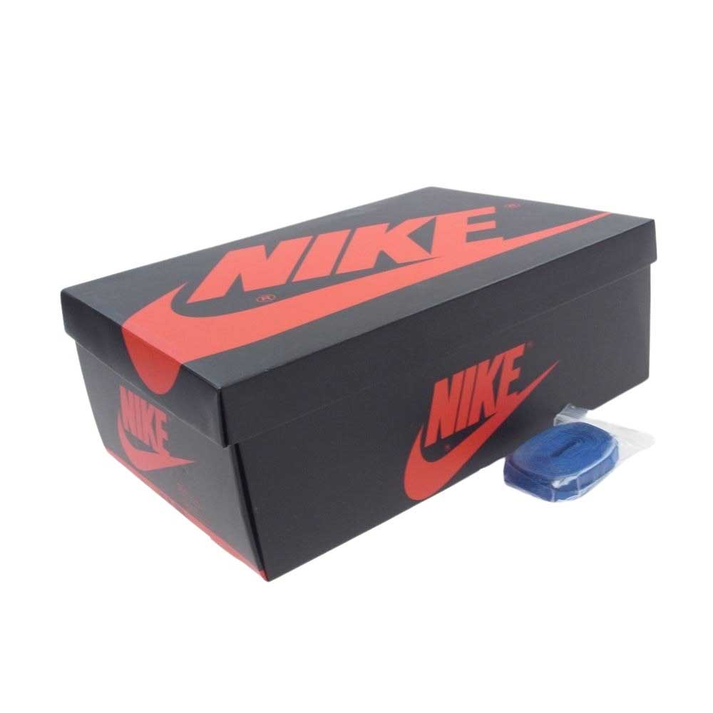 NIKE AIR JORDAN ナイキ ジョーダン 555088-041 AIR JORDAN1 RETRO HIGH OG ROYAL TOE エアジョーダン1 ハイ ロイヤルトゥ ハイカット スニーカー ブルー系 ブラック系 ホワイト系 27cm【中古】