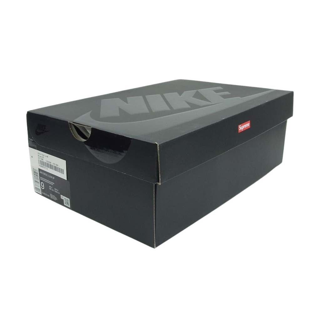 Supreme シュプリーム 23AW CU9225-200 NIKE AIR FORCE 1 LOW SP ナイキ エアフォース1 ローカットスニーカー ブラウン ブラウン系 27.0cm【新古品】【未使用】【中古】