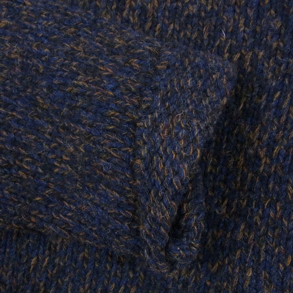 MAISON MARGIELA メゾンマルジェラ 15AW S50GP0036 10ライン HAND KNIT ウール ハンドニット セーター 四つタグ ネイビー系 M【中古】
