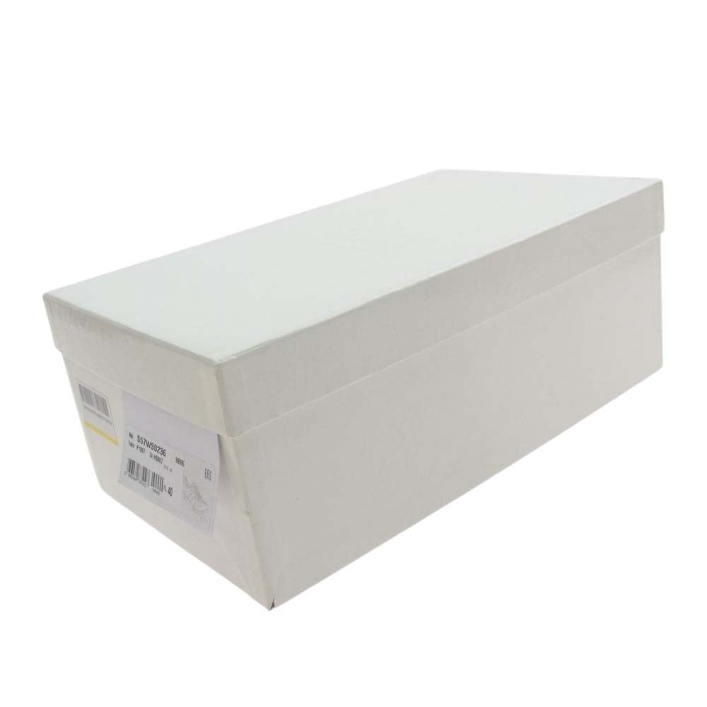 MAISON MARGIELA メゾンマルジェラ 18AW S57WS0236 22ライン REPLICA レプリカ ジャーマントレーナー ローカット スニーカー グレー系 40【新古品】【未使用】【中古】