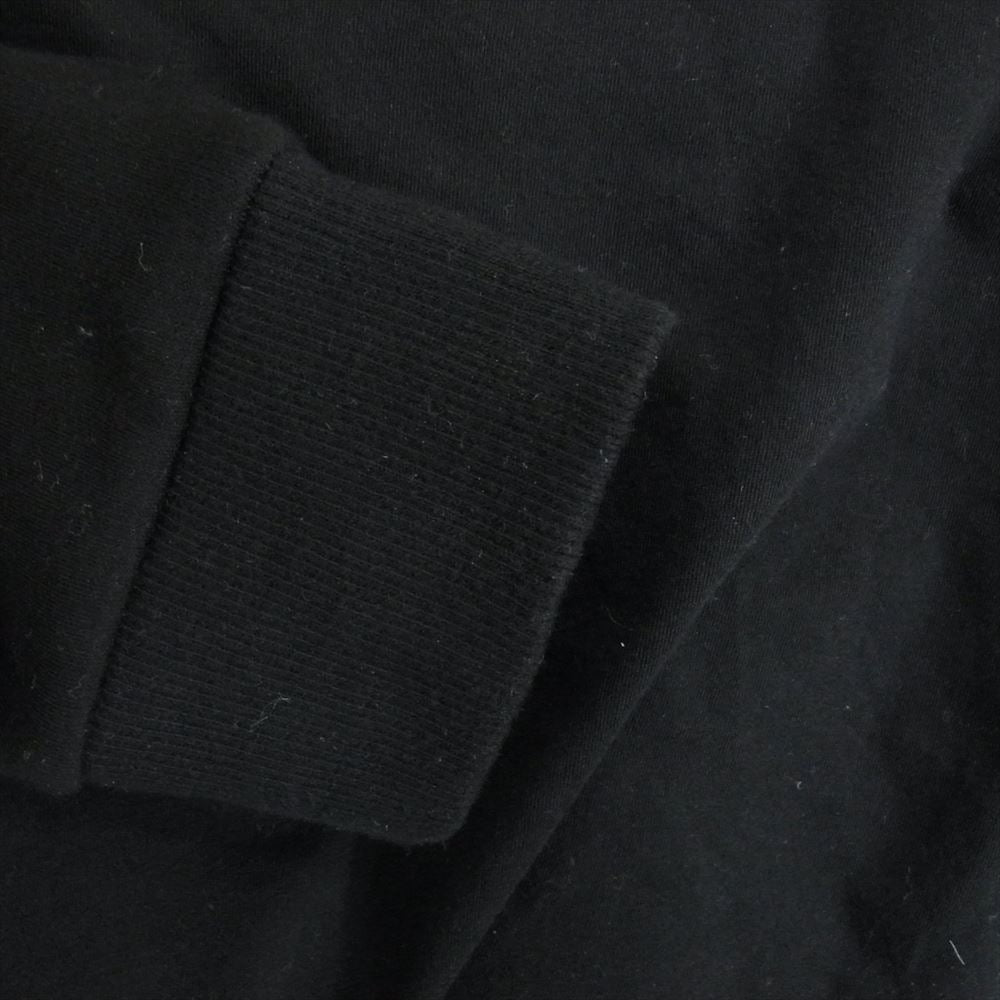 エーエフ アーティファクト Layered Bomber Heat レイヤードボンバーヒート 裏毛 長袖 カットソー スウェット ブラック系 4【中古】