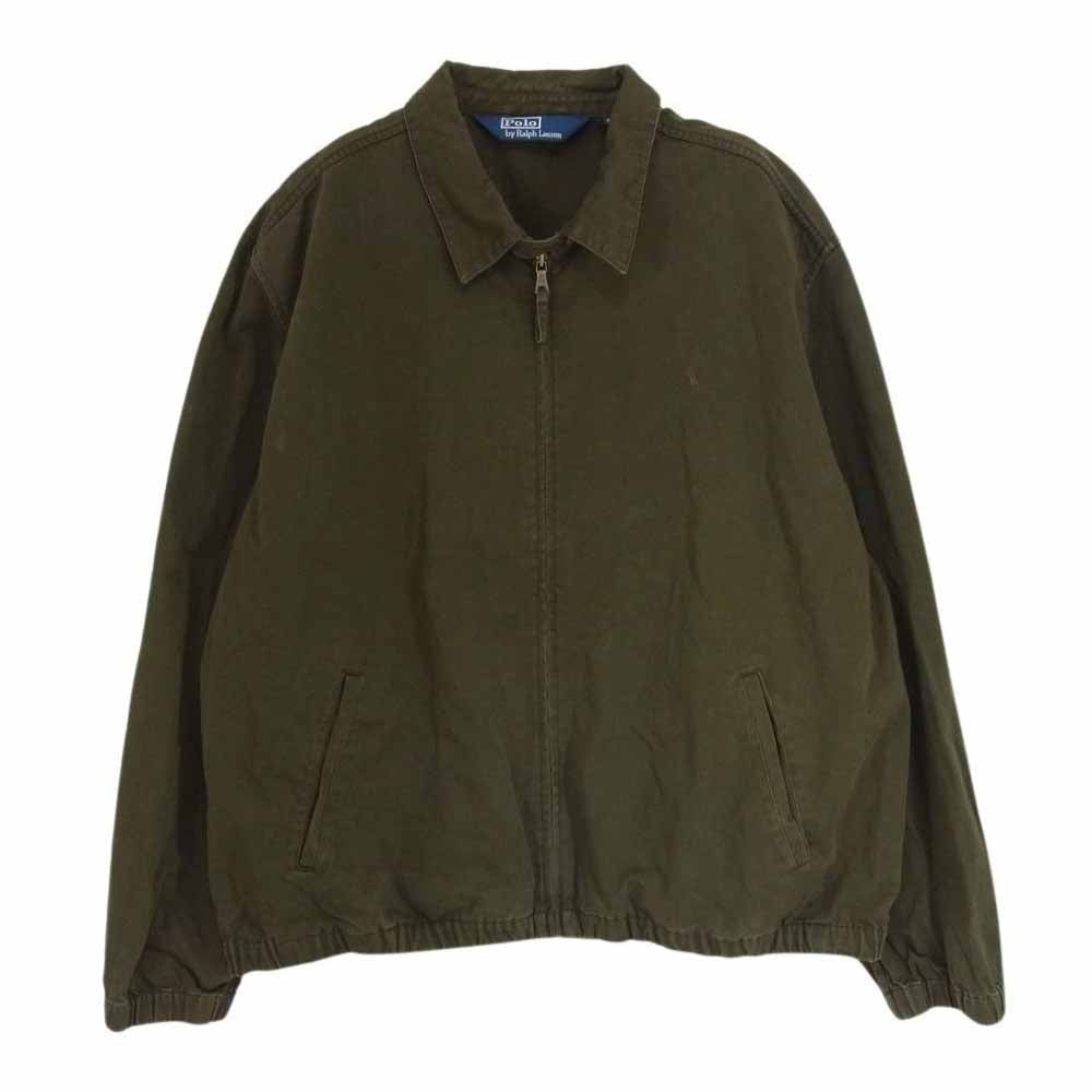 メンズ 【90s】Ralph Lauren スウィングトップ 裏地 チェック カーキ