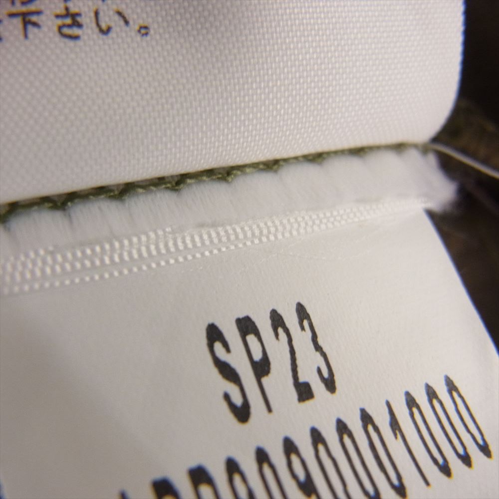 Supreme シュプリーム NT02309I × THE NORTH FACE ノースフェイス Printed Pocket Tee ロゴ プリント ポケット 半袖 Tシャツ カーキ系 M【中古】