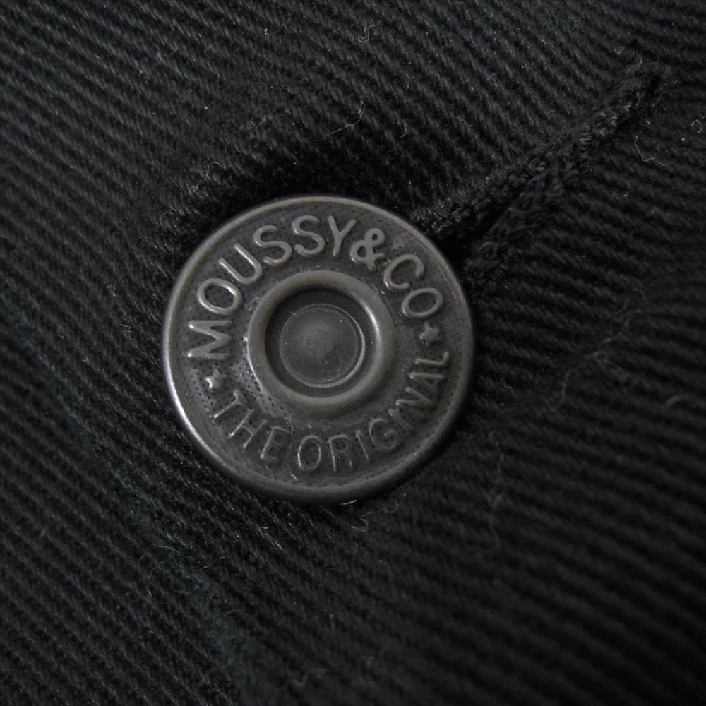 MOUSSY マウジー 010EAB11-5250 ASYMMETRY WRAP パネル切替 アシンメトリー ラップスカート ブラック系 2【中古】