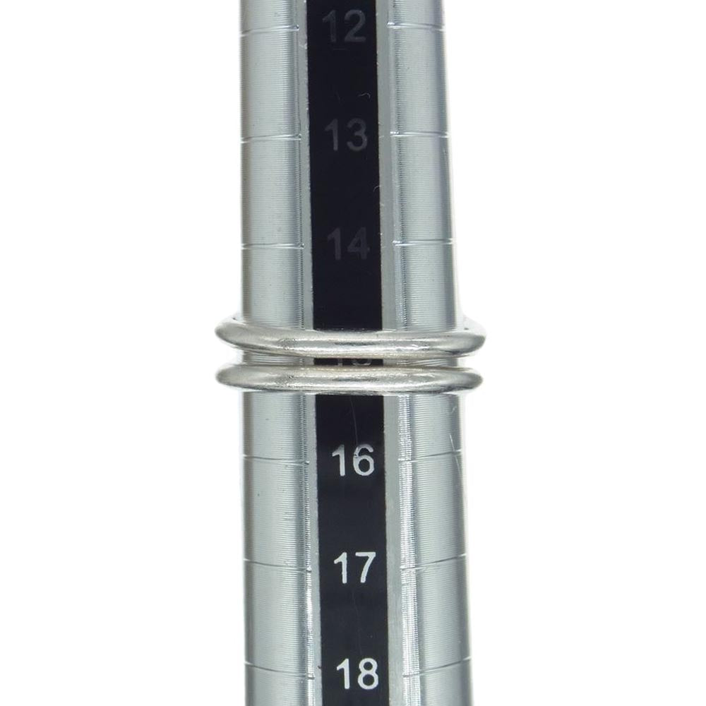 TIFFANY&Co. ティファニー ハードウェア 2ロウ リング シルバー系 15号【中古】