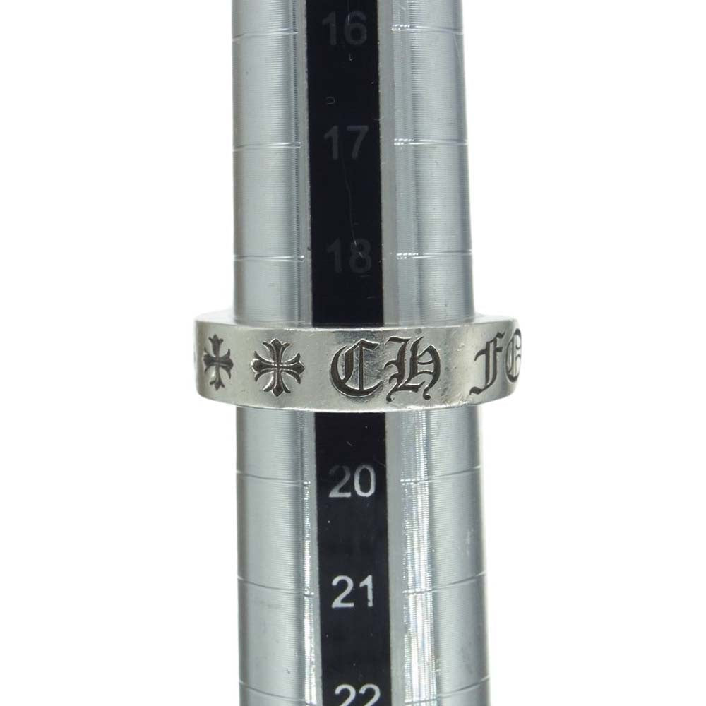 CHROME HEARTS クロムハーツ(原本無) 6mm SPACER FOREVER スペーサー リング シルバー系 19号【中古】