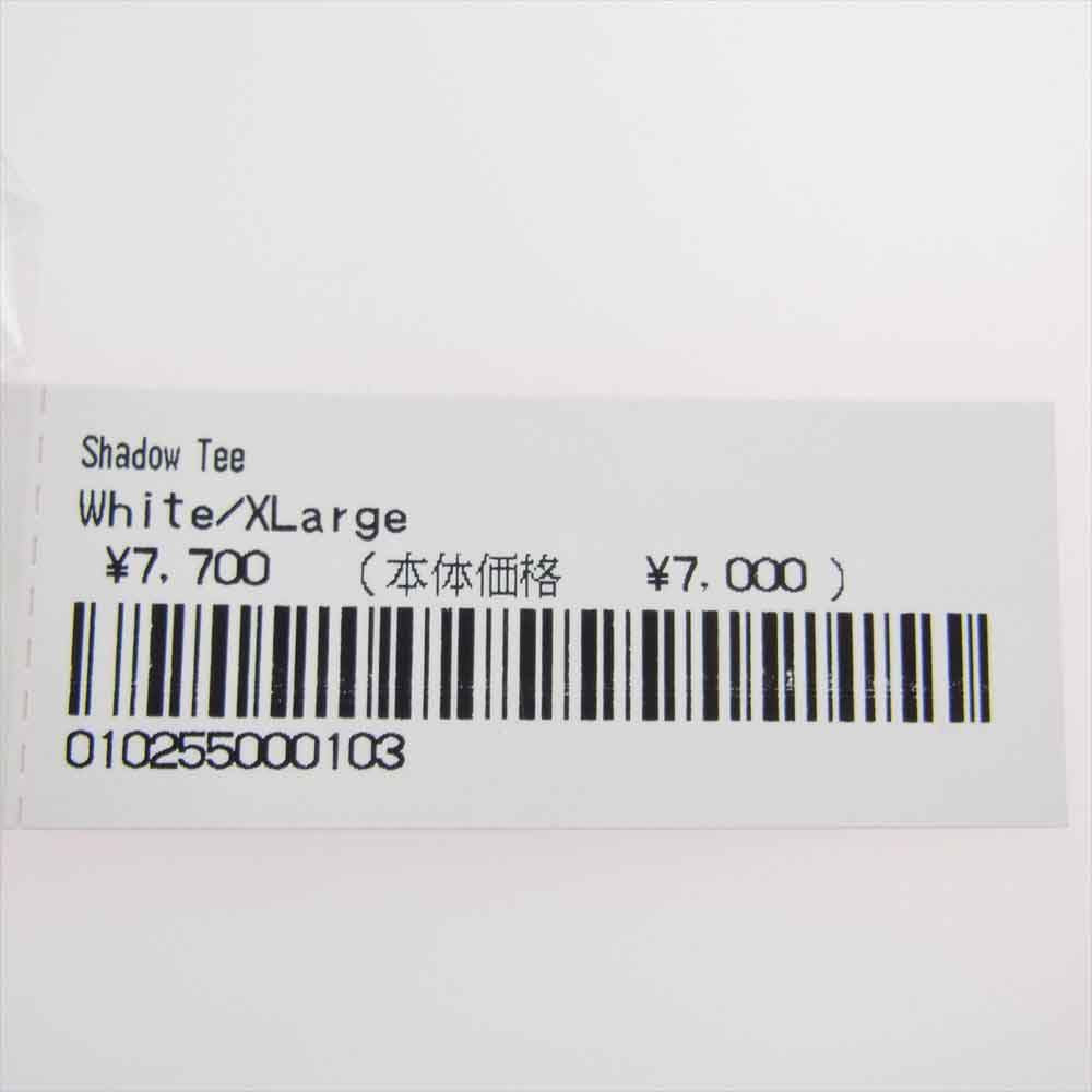 Supreme シュプリーム 24SS Shadow Tee シャドウ 半袖 Tシャツ ホワイト系 XL【新古品】【未使用】【中古】