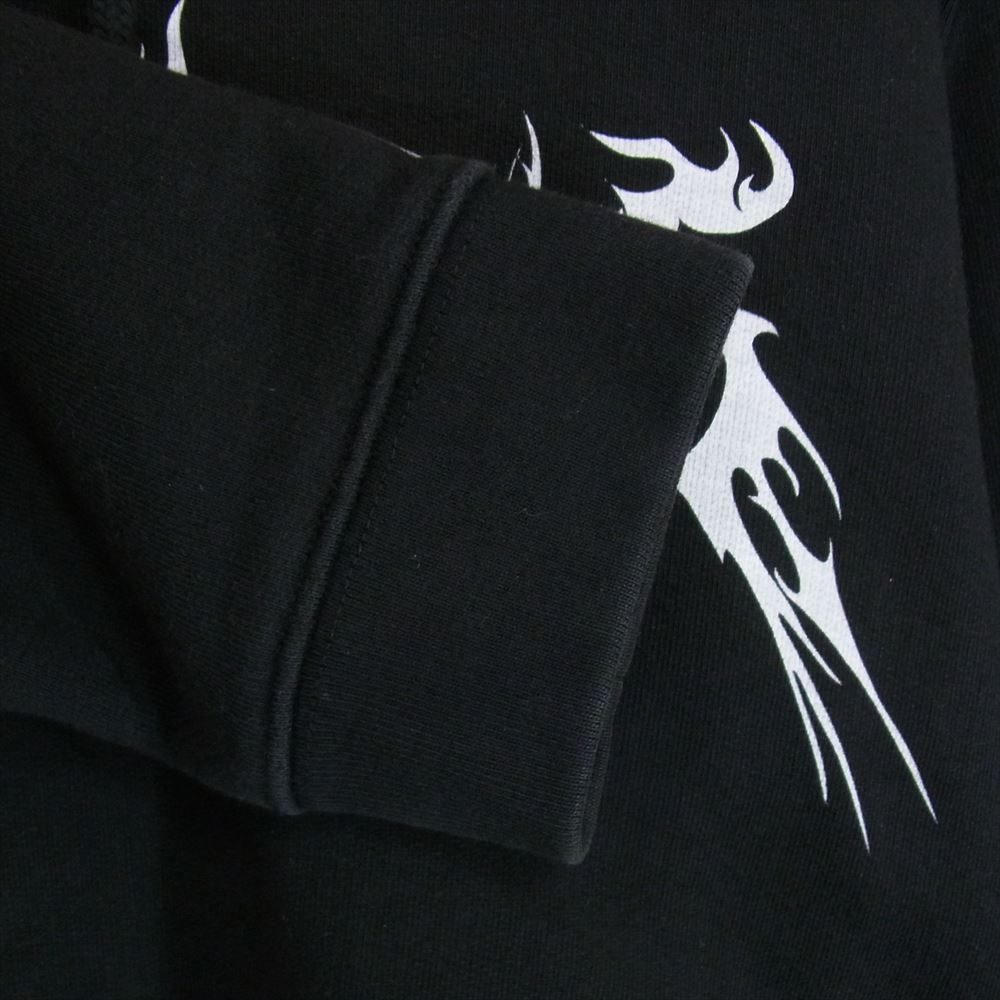 VETEMENTS ヴェトモン 2016AW WF17TP10 Total Fucking Darkness Hoodie TFD トータルファッキンダークネス プルオーバー パーカー フーディー ブラック系 L【中古】