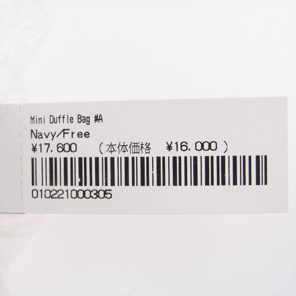 Supreme シュプリーム 24SS Mini Duffle Bag navy ミニ ダッフル バッグ ネイビー系【新古品】【未使用】【中古】